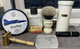 Aristocrat Gold Slim,Perma,P&B Bluebird, M7 Ivory Silvertip, Aqua Di Gio.jpg